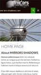 Mobile Screenshot of mirrors-shadows.com