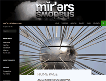 Tablet Screenshot of mirrors-shadows.com